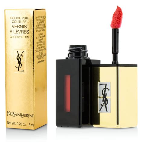 yves saint laurent rouge pur couture glossy stain pop water|YSL Rouge Pur Couture Glossy Stain .